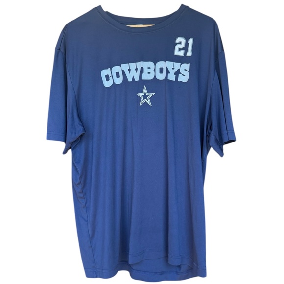 Dallas Cowboys Elliott #21 Tee Shirt Sz 2XL - Picture 2 of 5